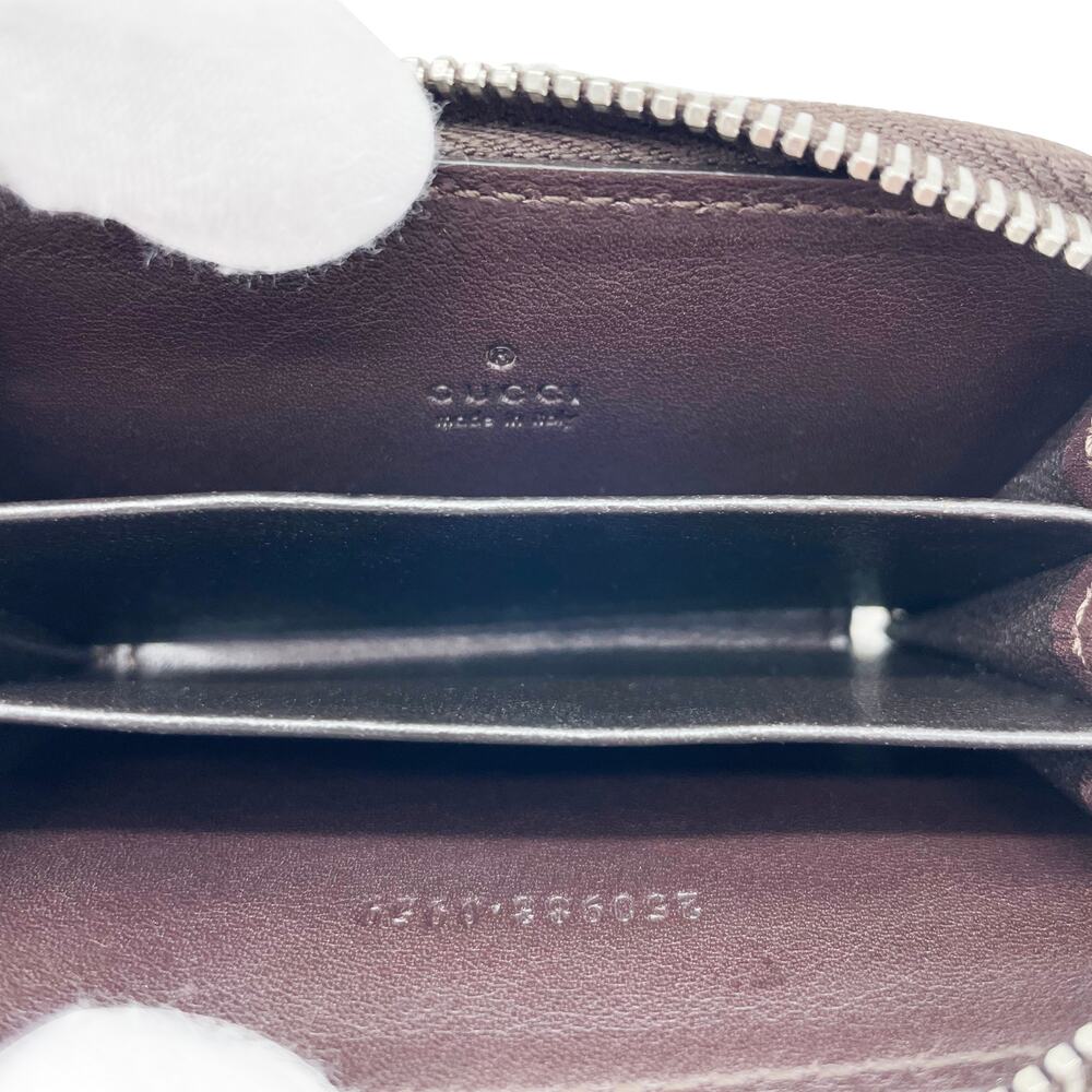 🔴 Gucci Compact Zip Wallet - Chocolate Crocodile Leather - Picture 9 of 9